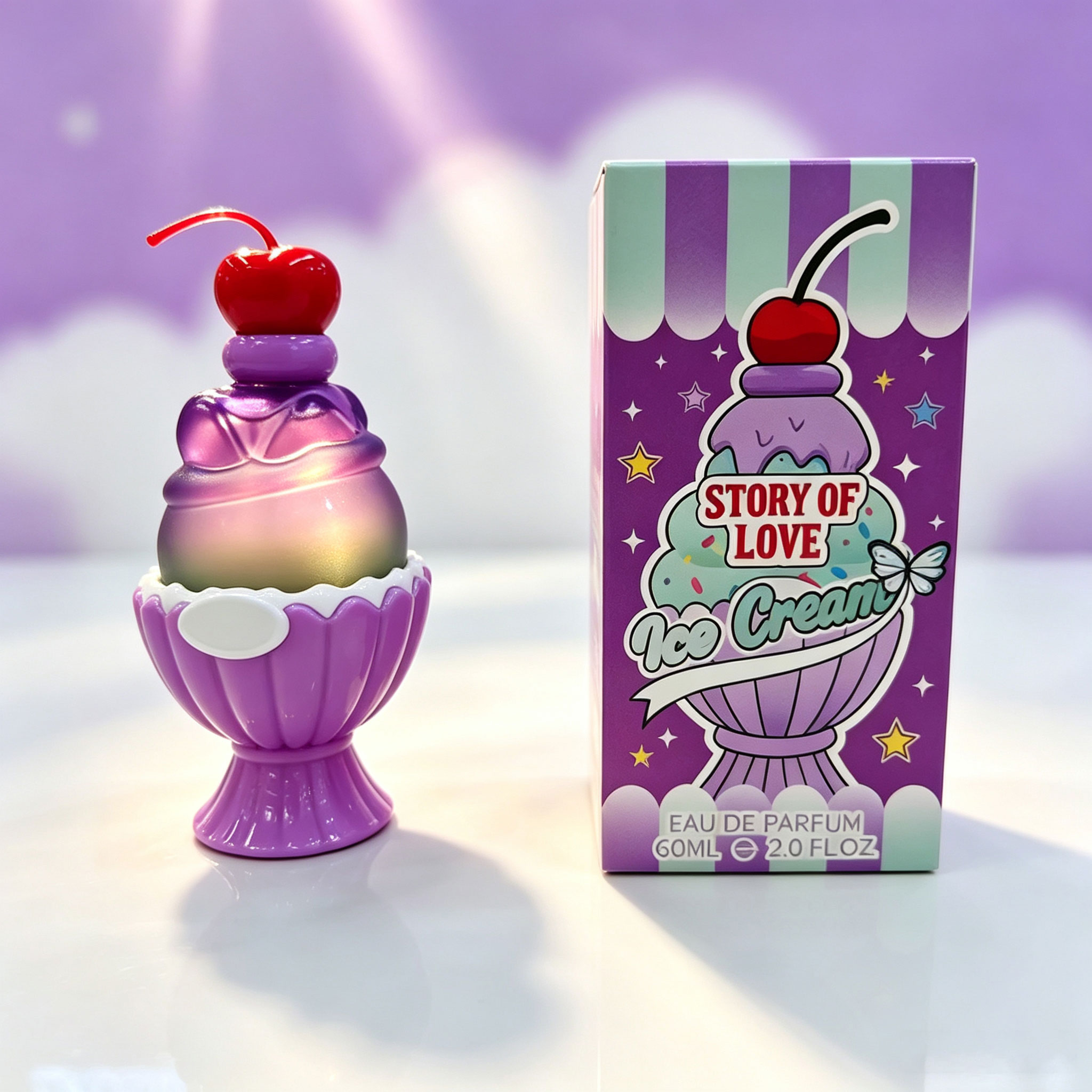 Fragrance Perfume Box - Милый парфюм в форме мороженого, 60