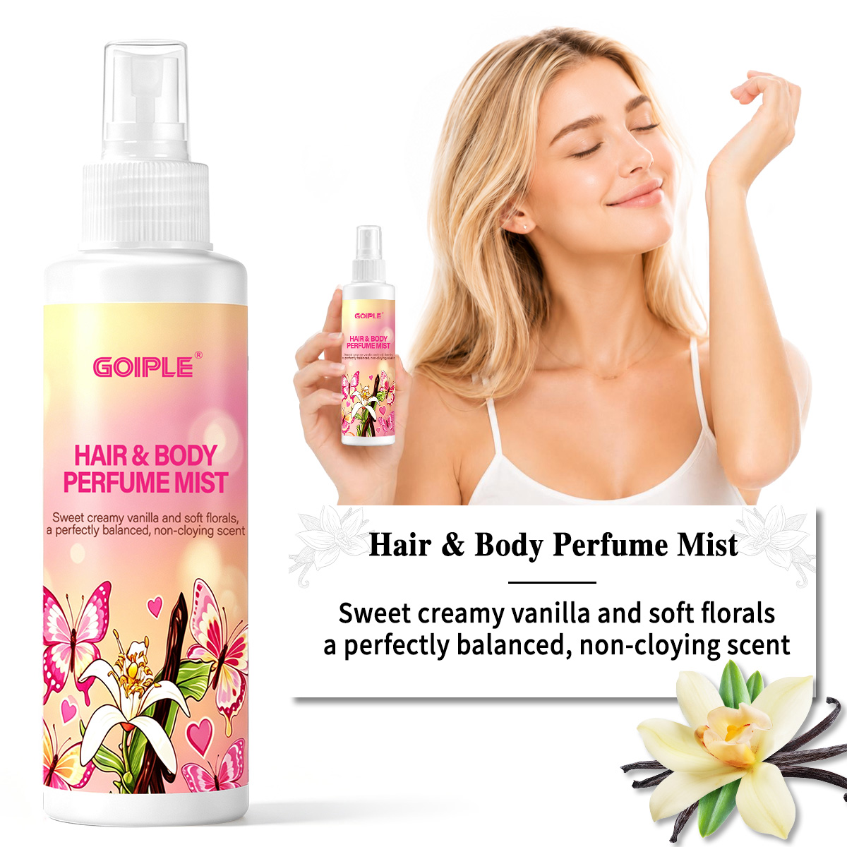 Fragrance Perfume For Hair - Парфюмированный спрей для волос и тела: