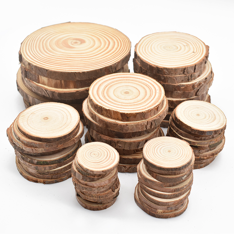 Oud Wood Chip - 3-12 см толстая натуральная сосна, круглые