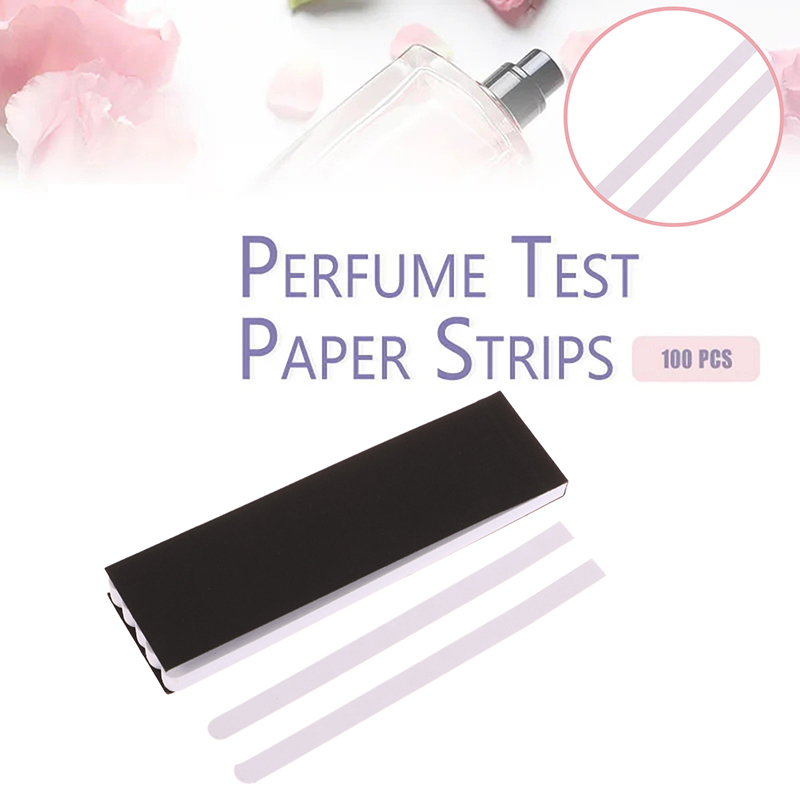 Perfume Fragrance Tester - 100 шт., бумажные полоски для ароматерапии,
