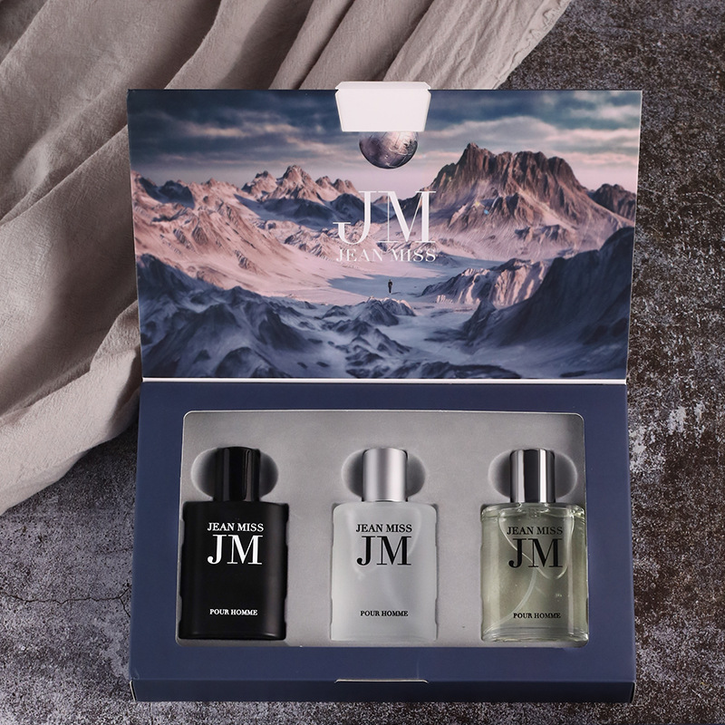 Fragrance Perfume Box - Набор из 3 мужских туалетных воды-одеколонов