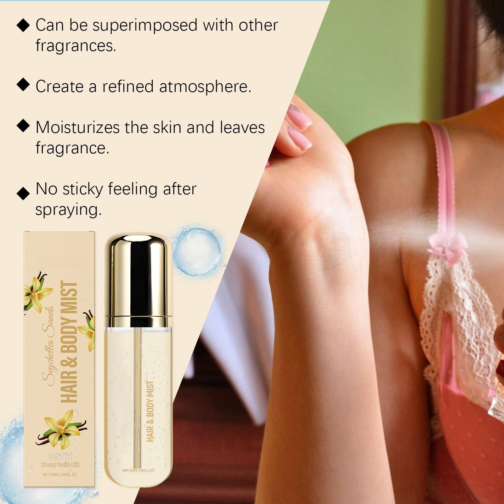 Fragrance Perfume For Hair - Ванильный парфюм, стойкий небесный ароматный крем,