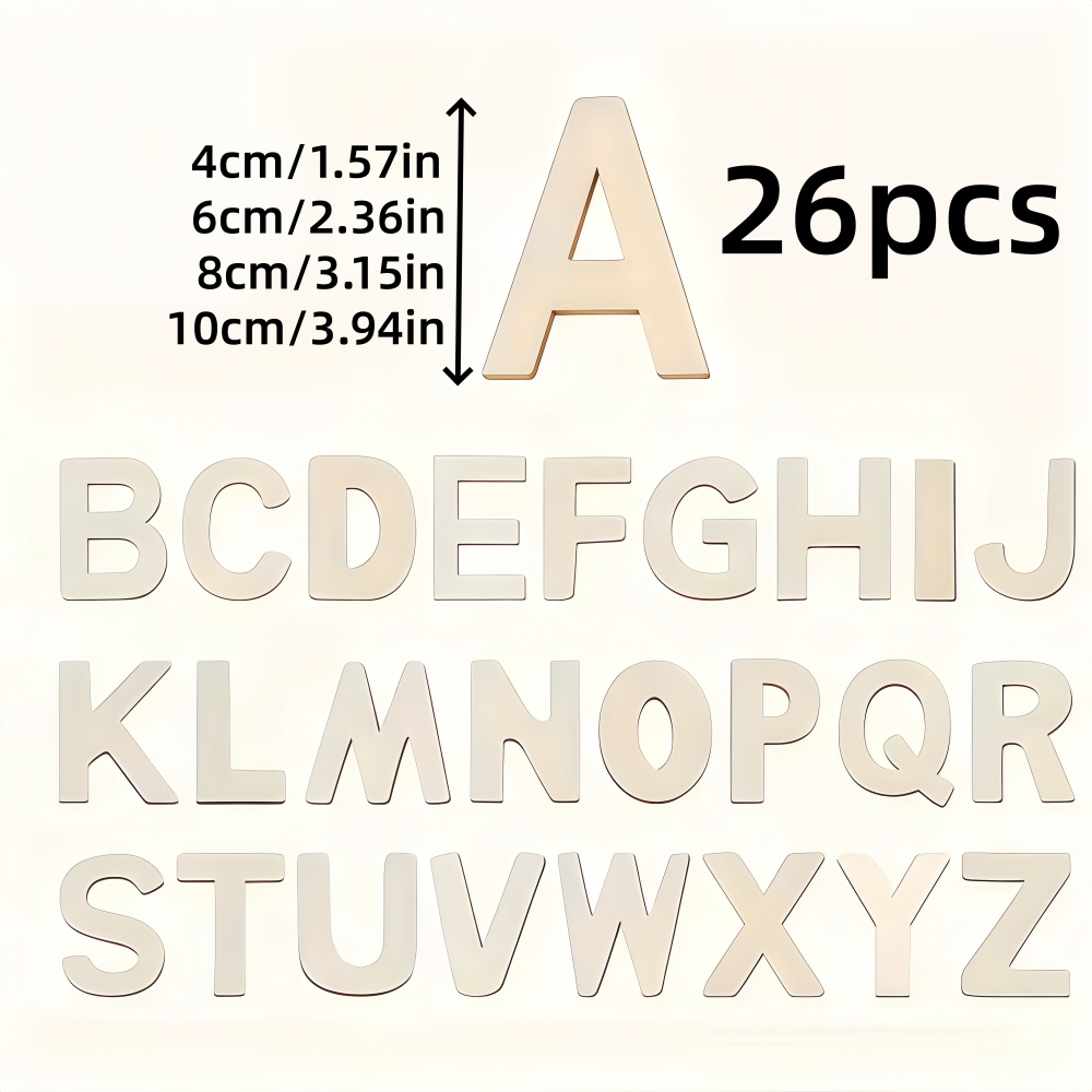 26 шт. Деревянные буквы для ди – обзор и цена Oud Wood Chip
