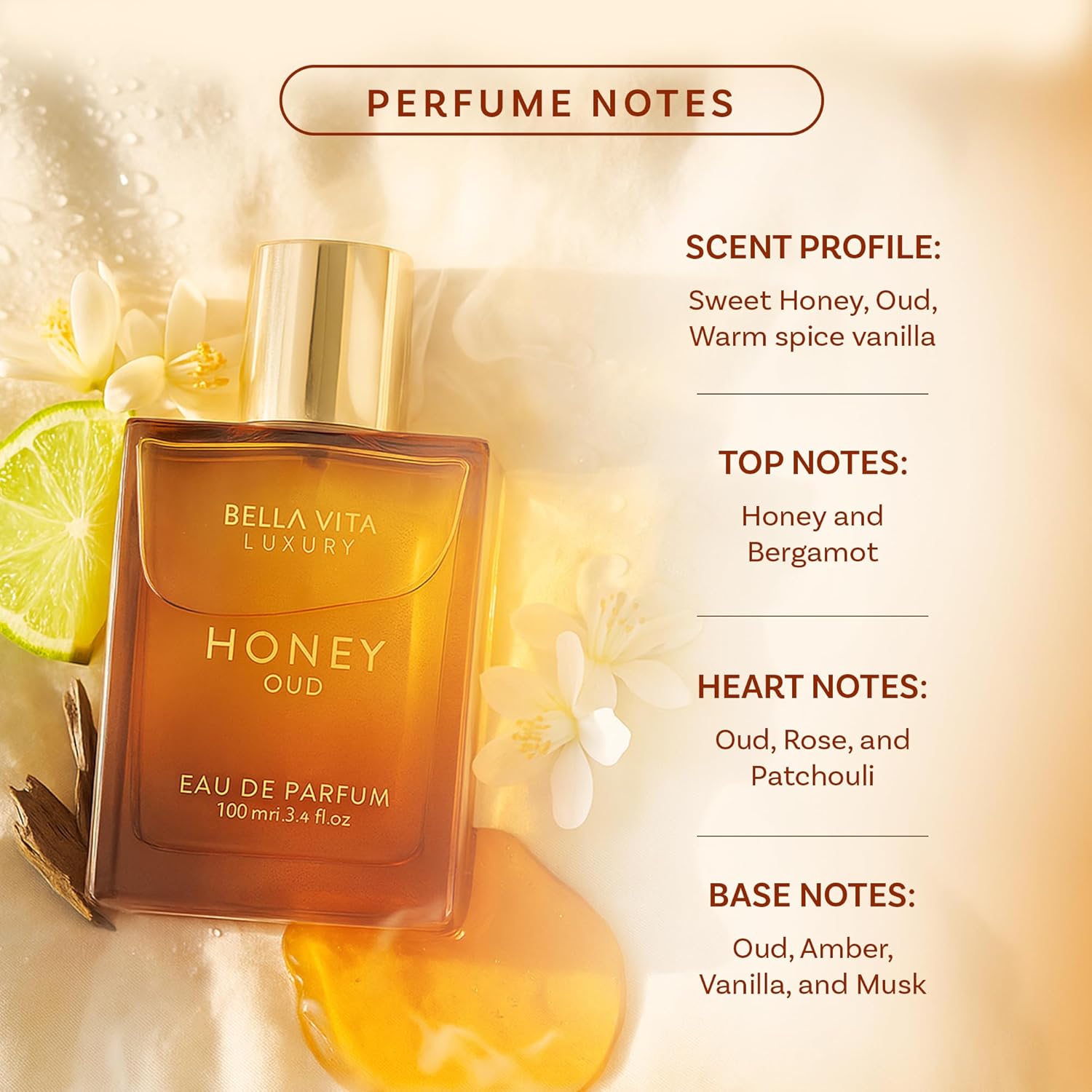 BellaVita Luxury Honey Oud EDP – обзор и цена Perfume Fragrance Families