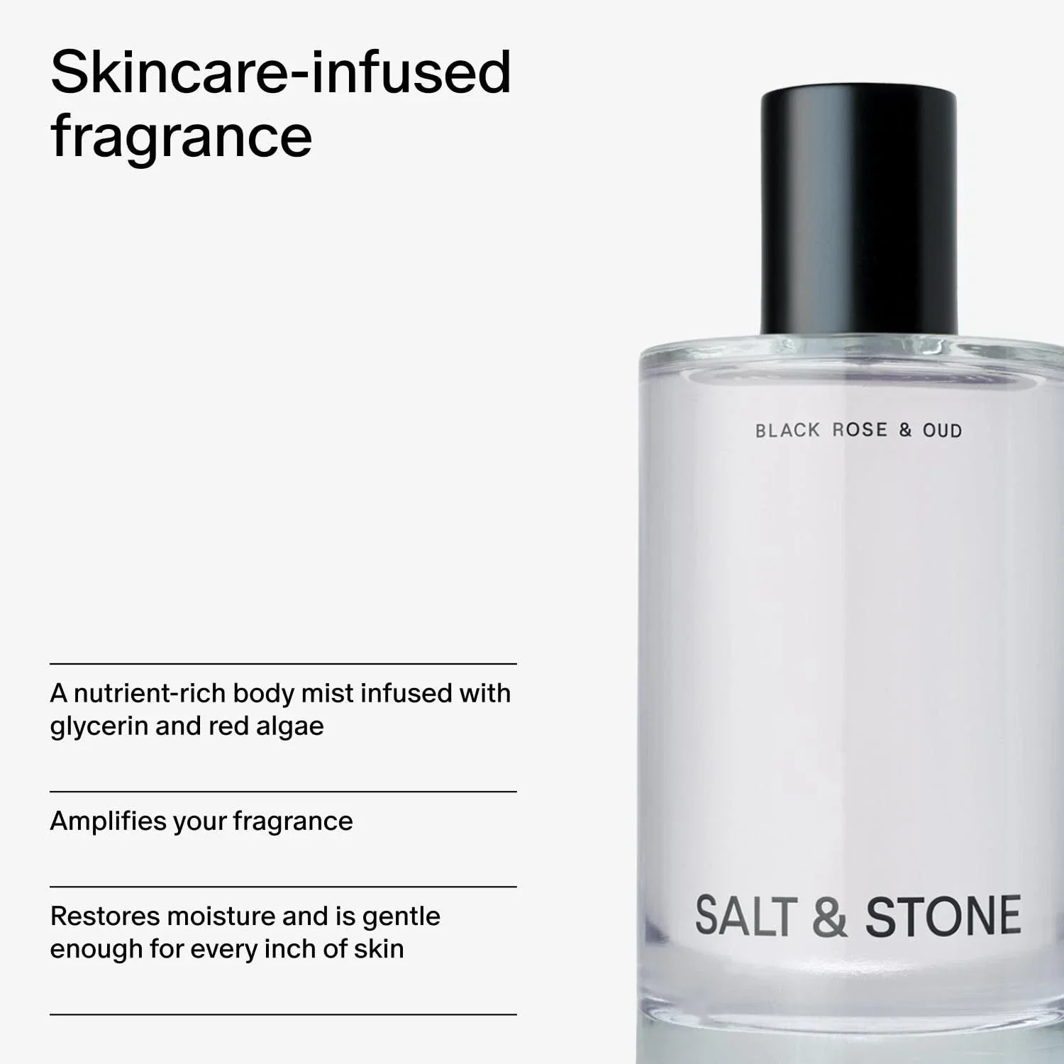 SALT & STONE Black Rose & Oud  – обзор и цена Perfume Fragrance Free